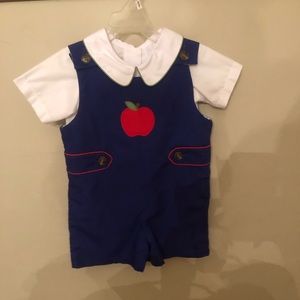 Beaufort Bonnet Back to School Red Apple Jon Jon